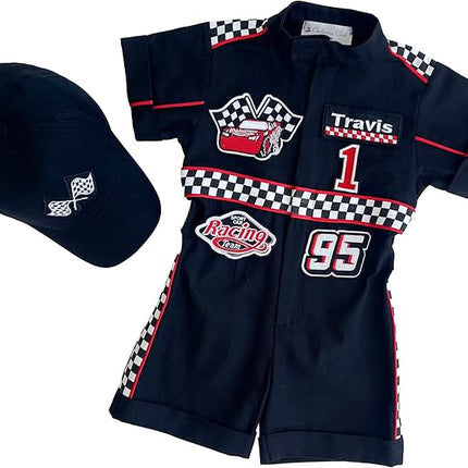 Short Black Racer Costume