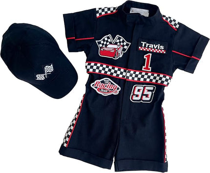 Short Black Racer Costume