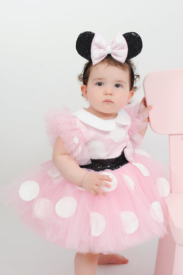 Buy Pink Minnie Mouse Costume for Baby Online  Costumes Club
