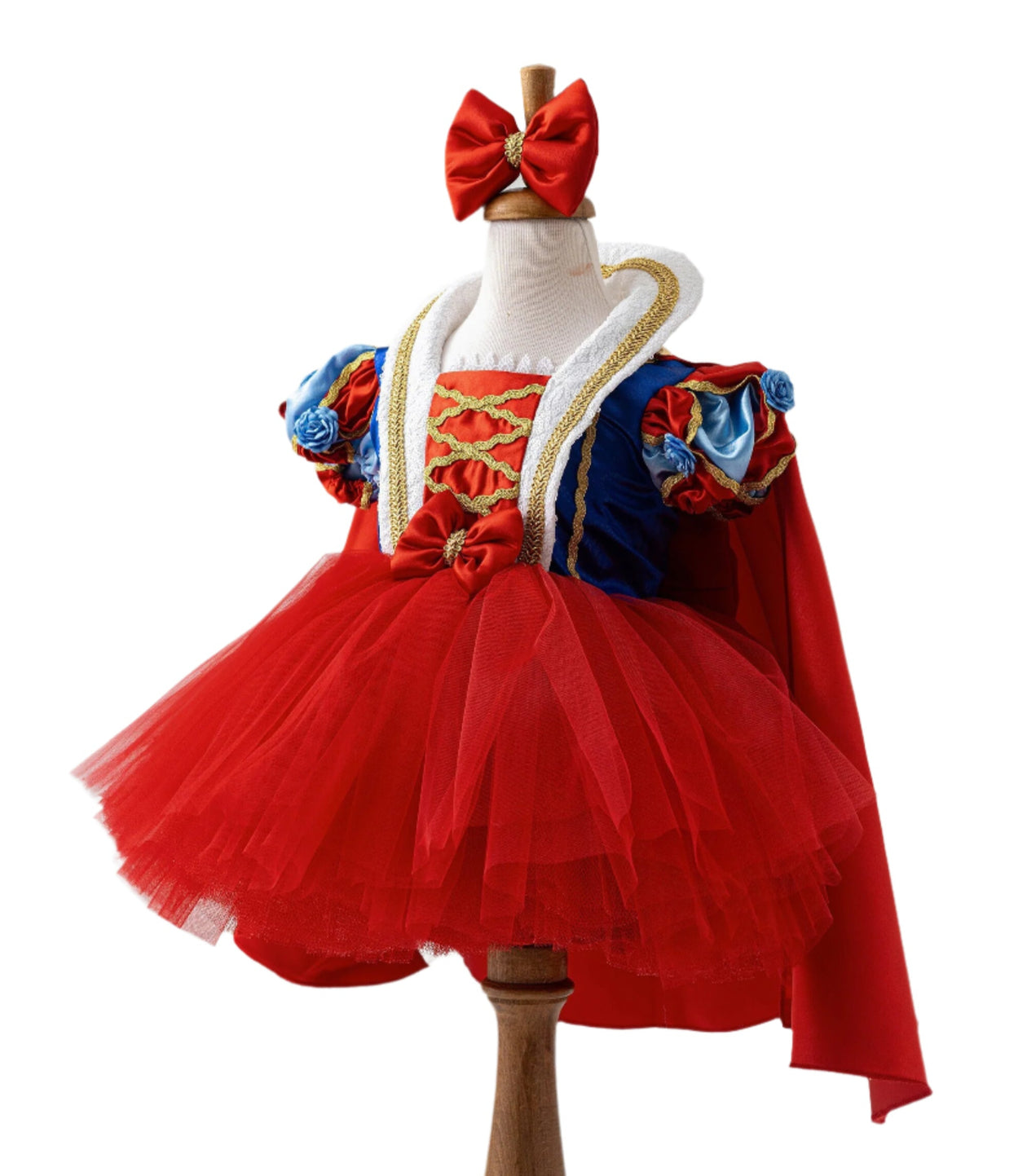 Red Fairytale Princess Dress for 5 Year Old - Costumes Club - Enchanting Costume for Dress-Up and Birthdays Red Fairytale Princess Dress for 5 Year Old - Costumes Club - Enchanting Costume for Dress-Up and Birthdays