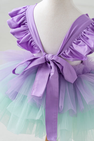 tutu dress little mermaid Disney Ariel Youth Girls Tutu Dress