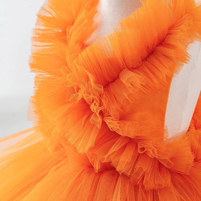 Orange Tutu Dress