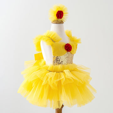 Costumes Club Yellow Princess Dress for 3 Year Old