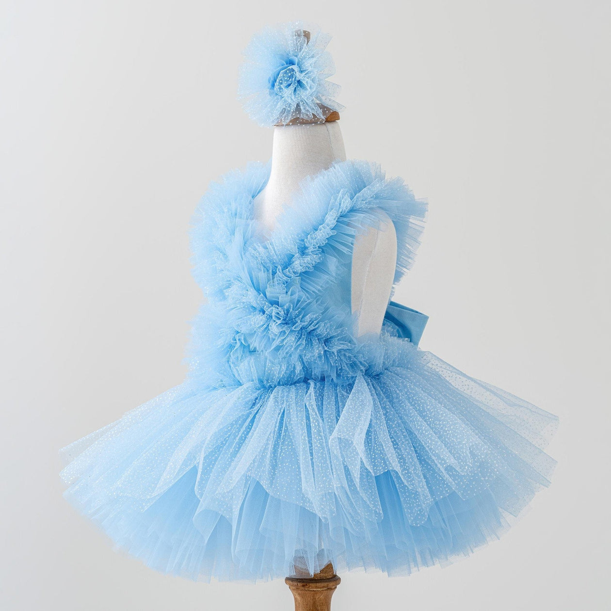 Blue Silvery Birthday Costume 12-18 months Blue Silvery Birthday Costume 12-18 months