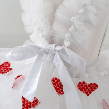 blue dress for baby girl Toddler Valentines Day Outfit