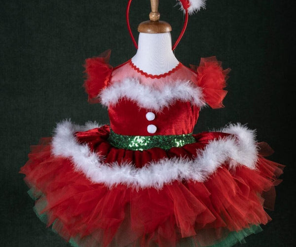 open lace back dress Get Adorable Baby Girl Christmas Costume Online – Costumes Club